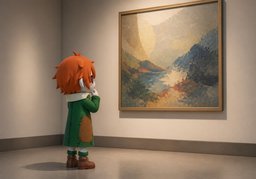 观赏のイラスト