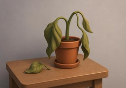 沮丧のイラスト