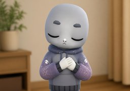 满怀のイラスト