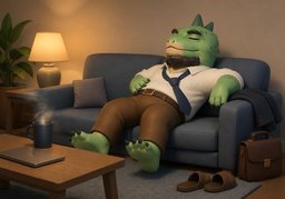 relaxのイラスト