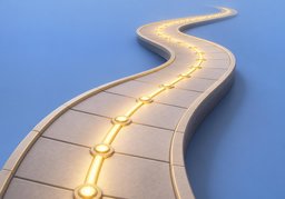 一路のイラスト