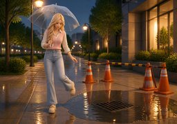 주의하다のイラスト