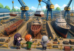 Illustration for Werft (shipyard)