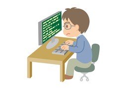 程序员のイラスト