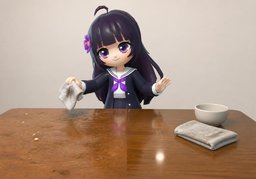 닦다のイラスト