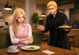 불만족스럽다のイラスト