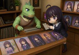 discográficoのイラスト