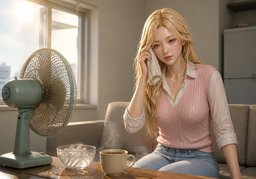 견디다のイラスト