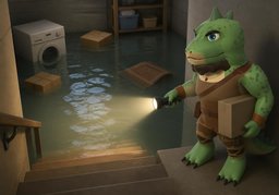 Illustration for submersion (flooding)
