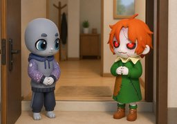 초면のイラスト