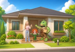 bungalowのイラスト