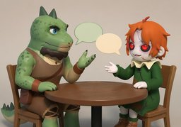 问答のイラスト