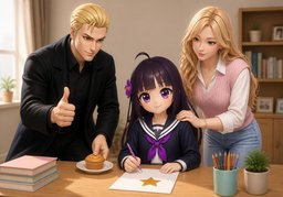 부모のイラスト