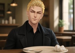만족のイラスト