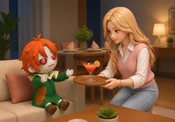 cocktailのイラスト