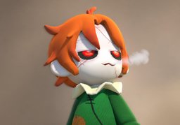哼のイラスト