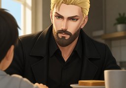 수염のイラスト
