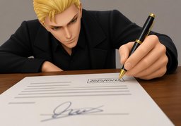 firmanteのイラスト