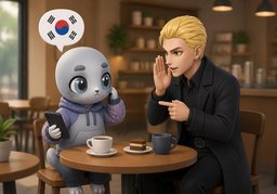 한국말のイラスト