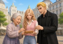 동포のイラスト