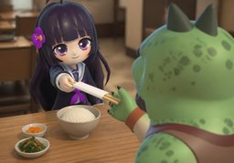 젓가락のイラスト