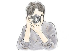 照相のイラスト