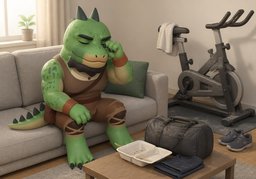 운동량のイラスト