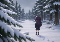 Illustration for winterlich (wintry)