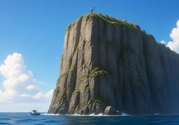 海拔のイラスト