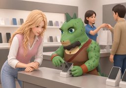 Mitarbeiterのイラスト