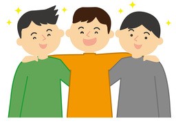 伙伴のイラスト