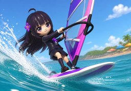 windsurfのイラスト
