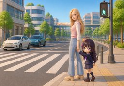 atravesarのイラスト