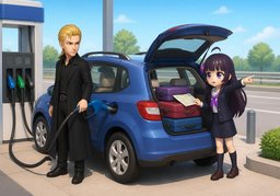 carburantのイラスト