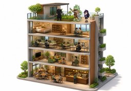 Stockwerkのイラスト