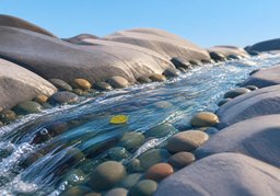 流水のイラスト