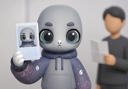 本人のイラスト