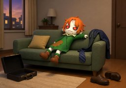 recostarのイラスト