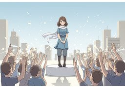 赞叹のイラスト
