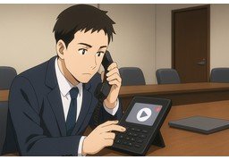 语音信箱のイラスト