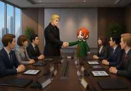 Geschäftsleitungのイラスト