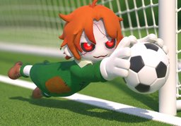 Goalieのイラスト
