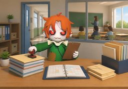 办学のイラスト
