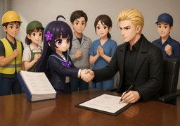 工会のイラスト