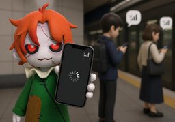 음영지역のイラスト