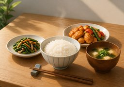 午饭のイラスト