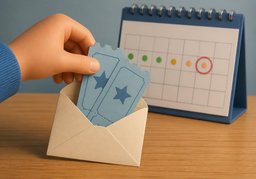 antelaciónのイラスト