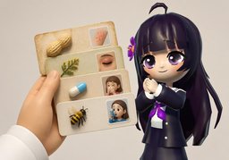 过敏史のイラスト