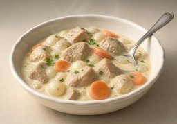 Illustration for blanquette (veal stew)