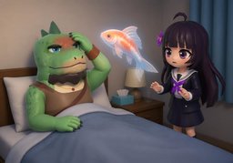 hallucinationのイラスト